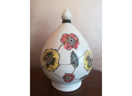 صحن حلوى مصنوع  يدويا من السيراميك - وعاء للوجبات الخفيفة - وعاء التمور -  وعاء تقديم  جانبي - هدية عيد الميلاد 